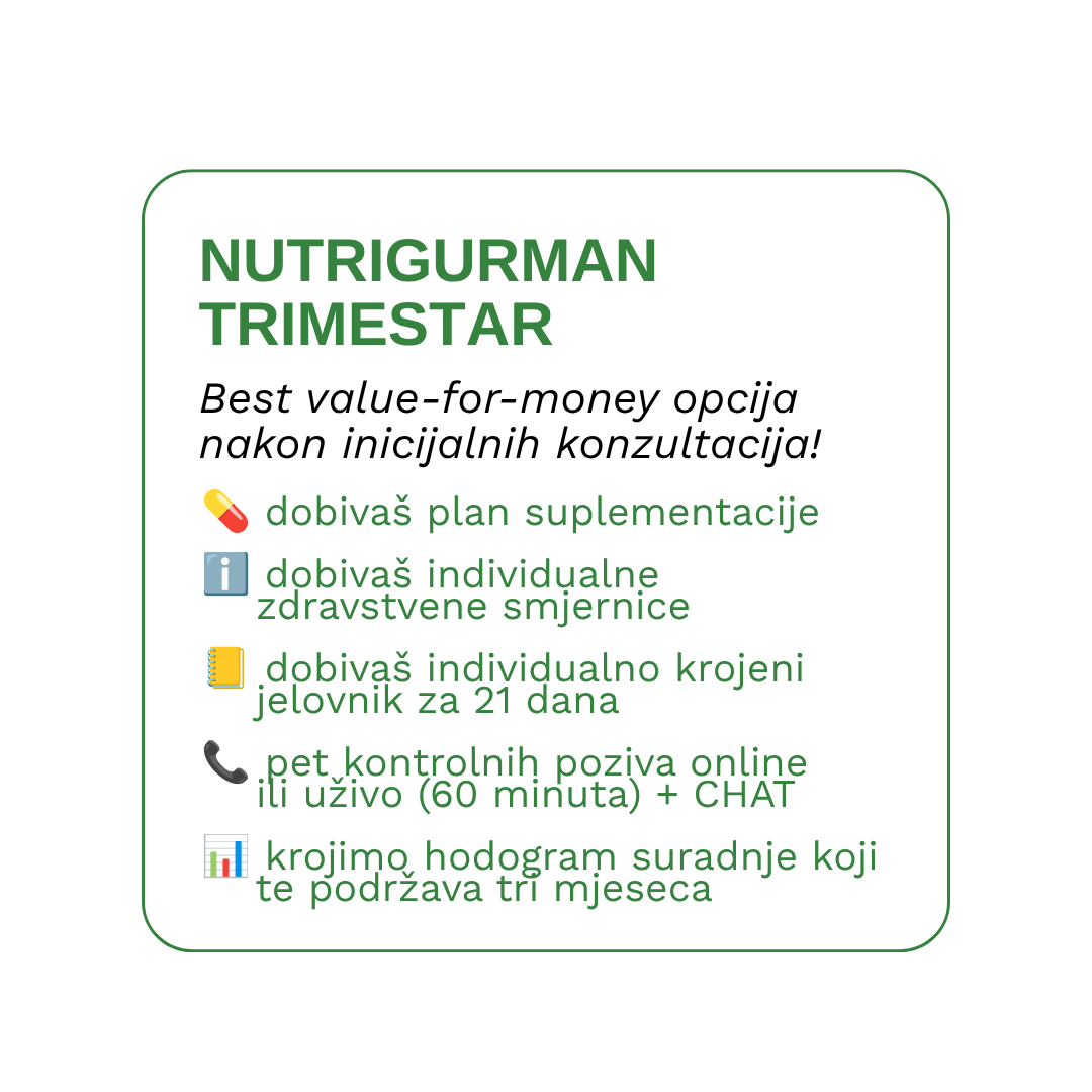 Nutrigurman Trimestar (rad 1:1)