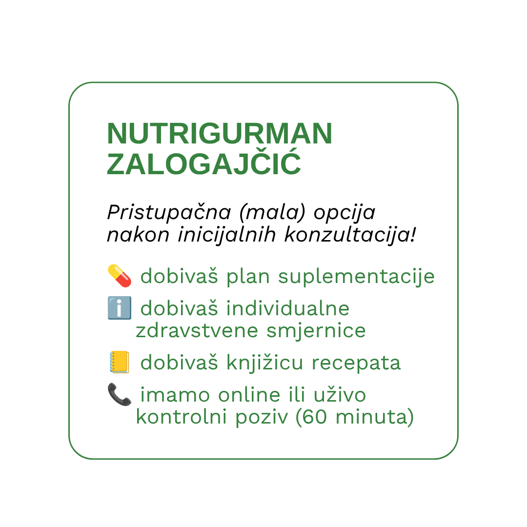 Nutrigurman zalogajčić (rad 1:1)